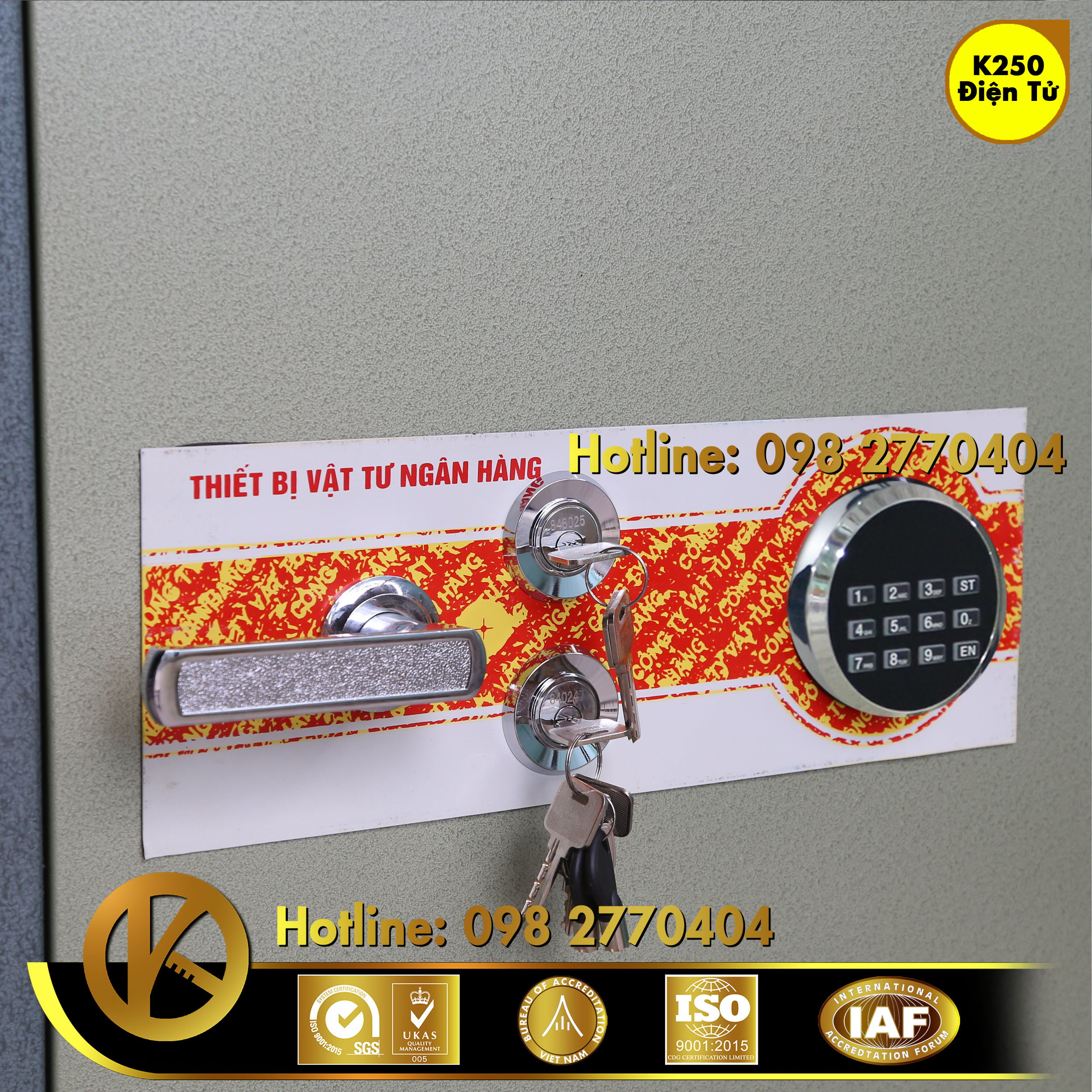 Két Sắt Ngân Hàng BEMC K250