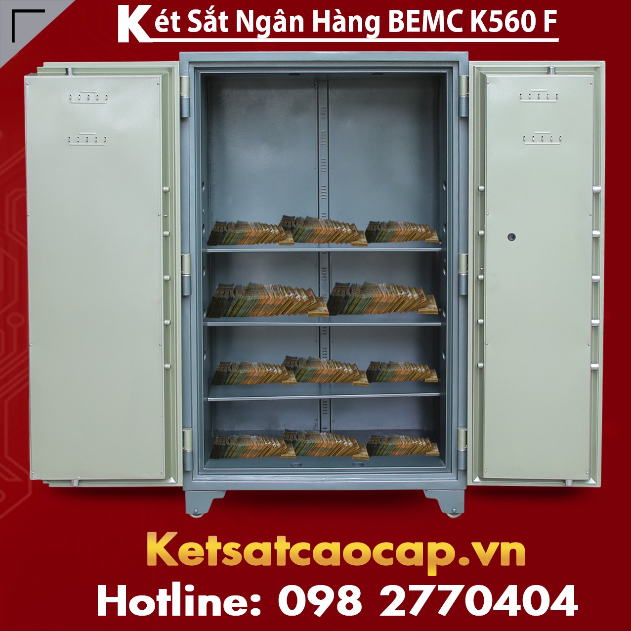 Két Sắt Vân Tay Bank Safes BEMC K560 F Rẻ Nhất Giao Hàng Miễn Phí VN