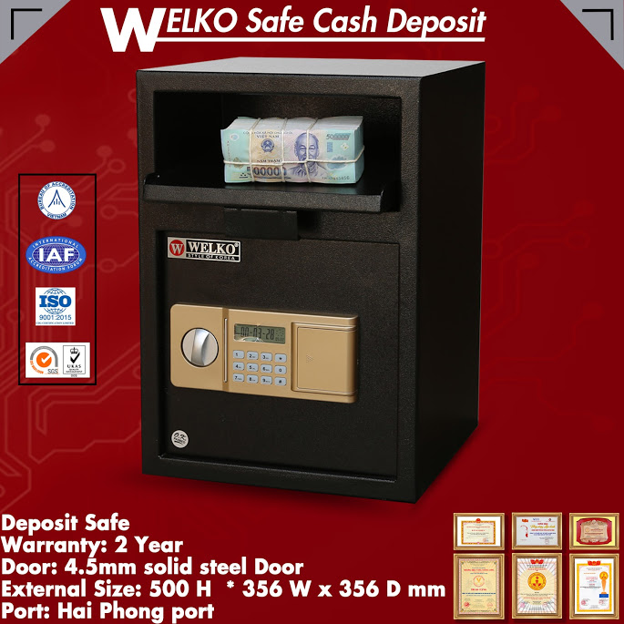 Hot sale cash deposit safe