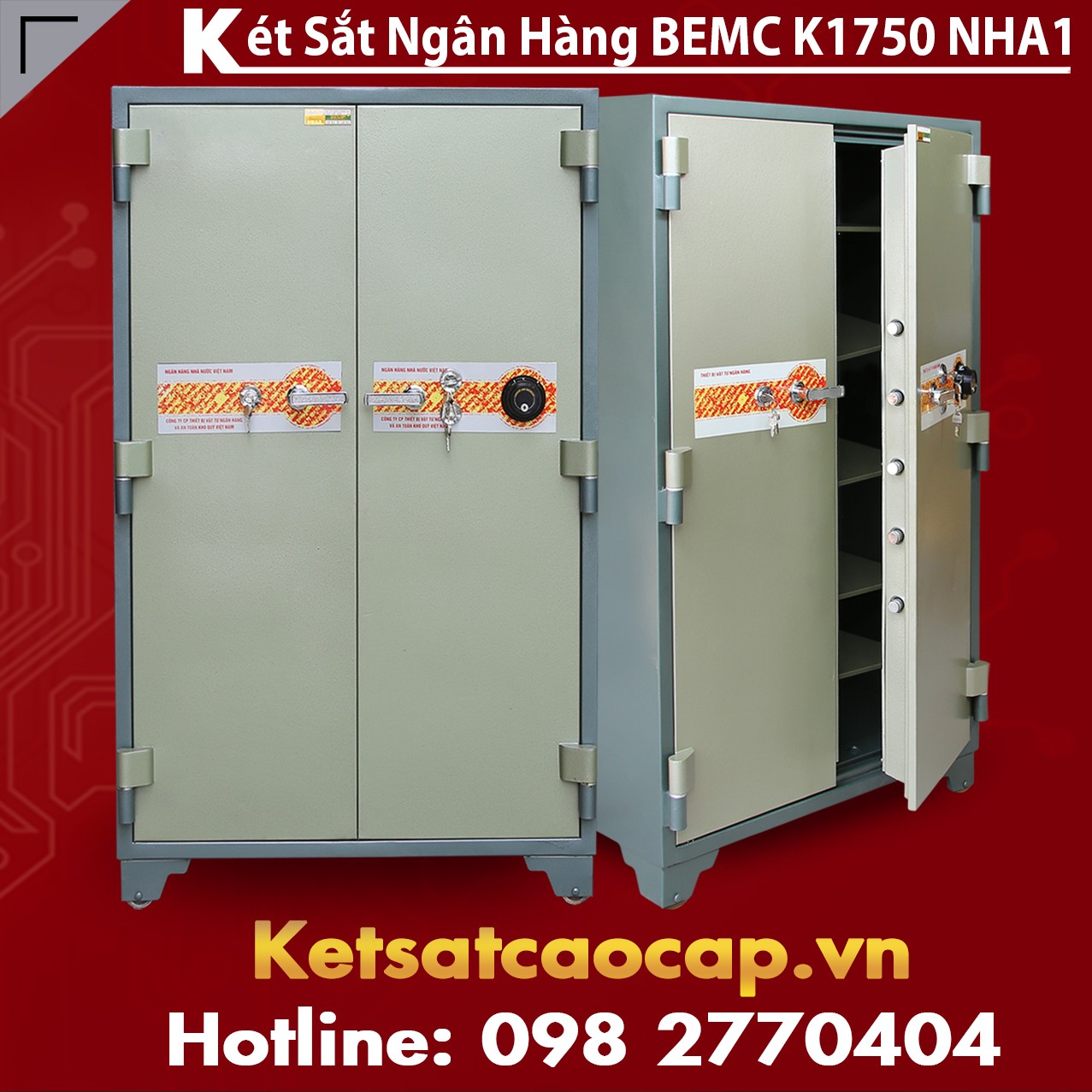 két sắt vân tay to đại cao cấp