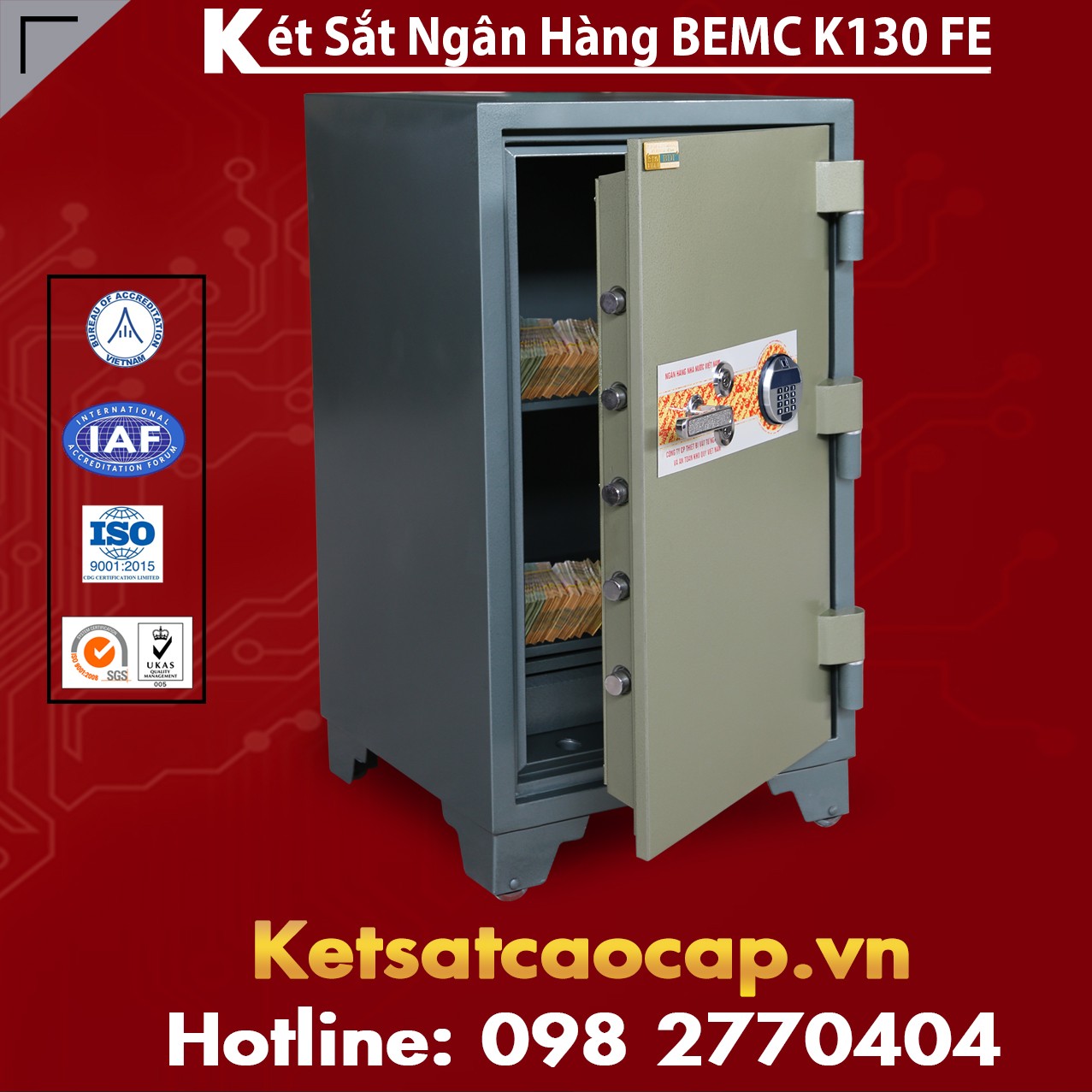 bán két sắt vân tay Hà Nội