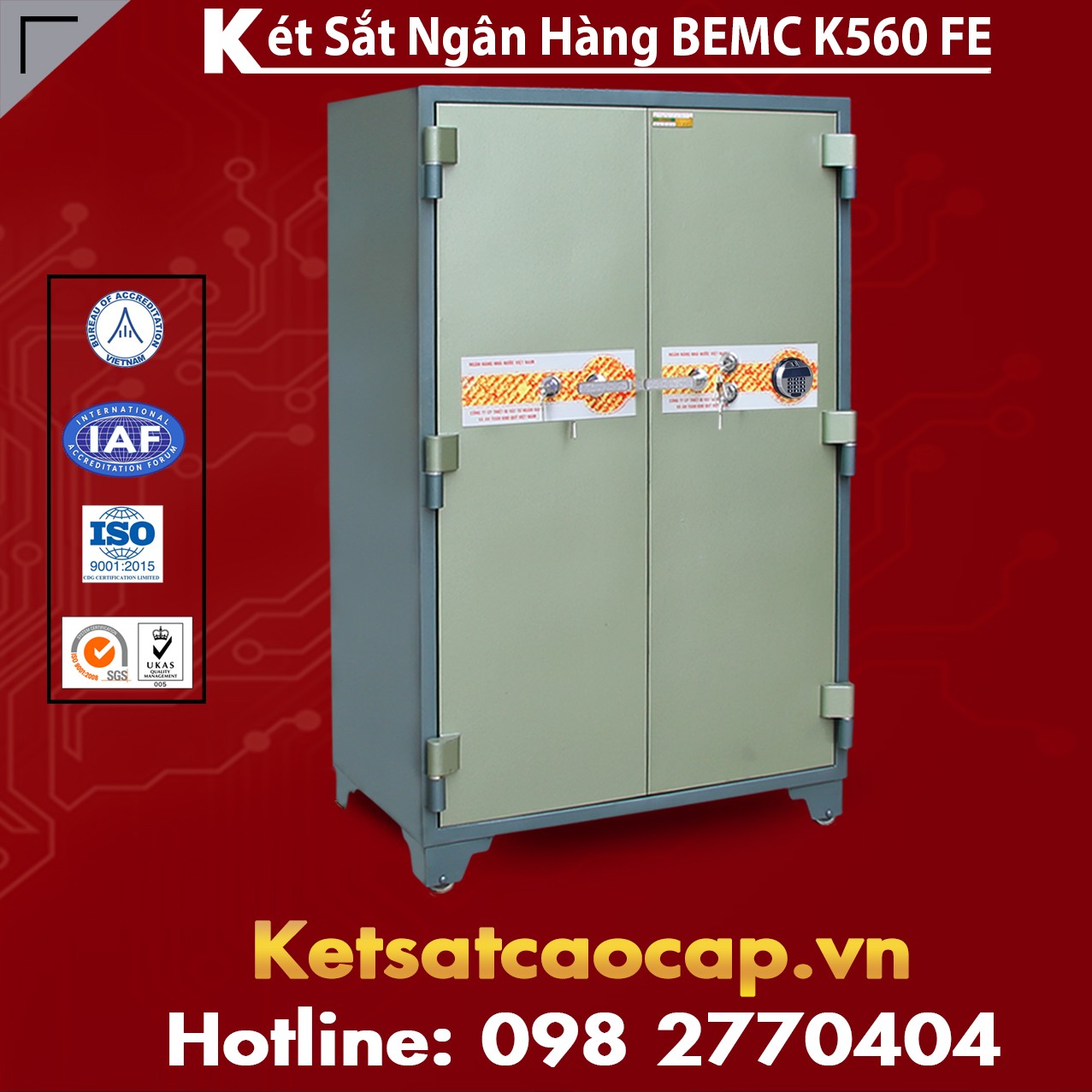 bán két sắt khóa vân tay  Hà Nội