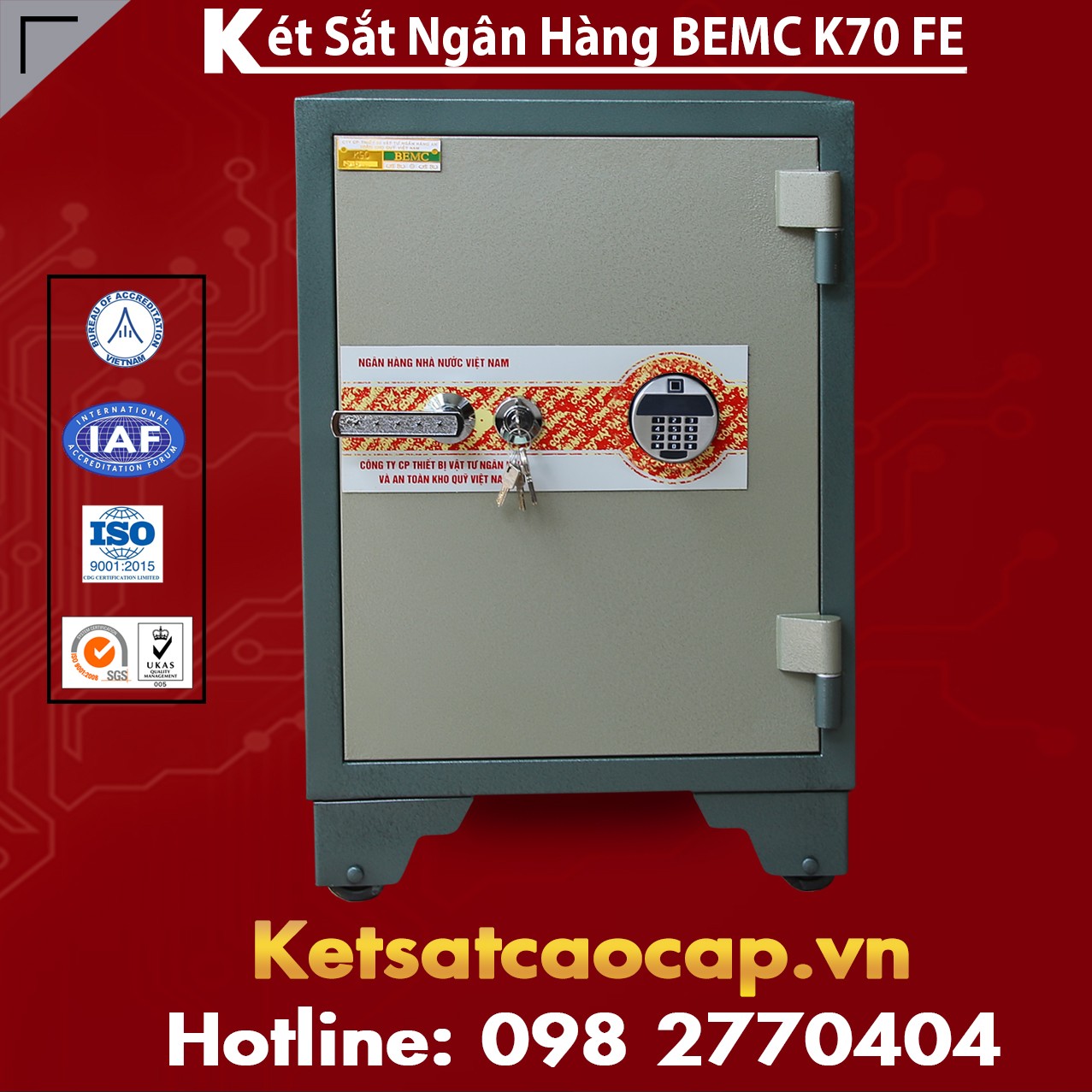 Tìm mẫu két bạc thép tấm siêu cường dùng trong các hộ gia đình