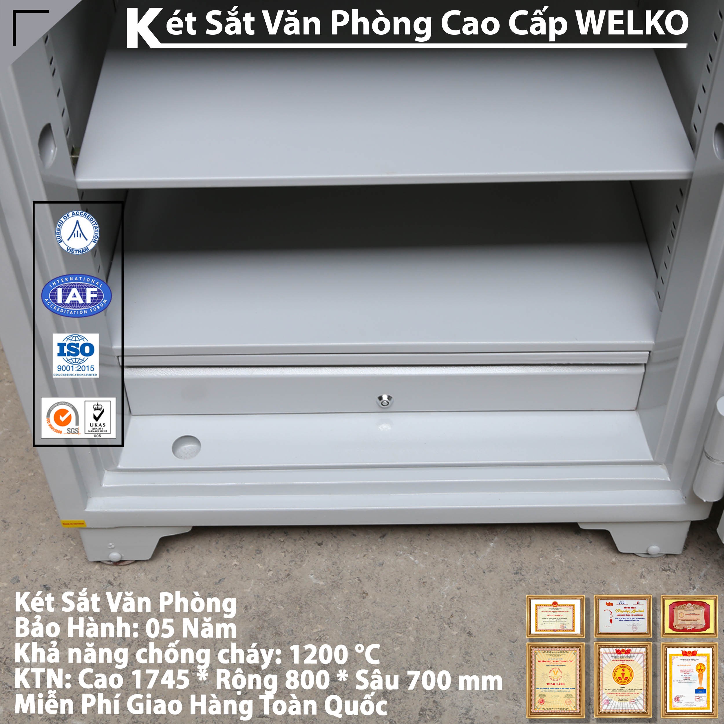 ket sắt cao cấp