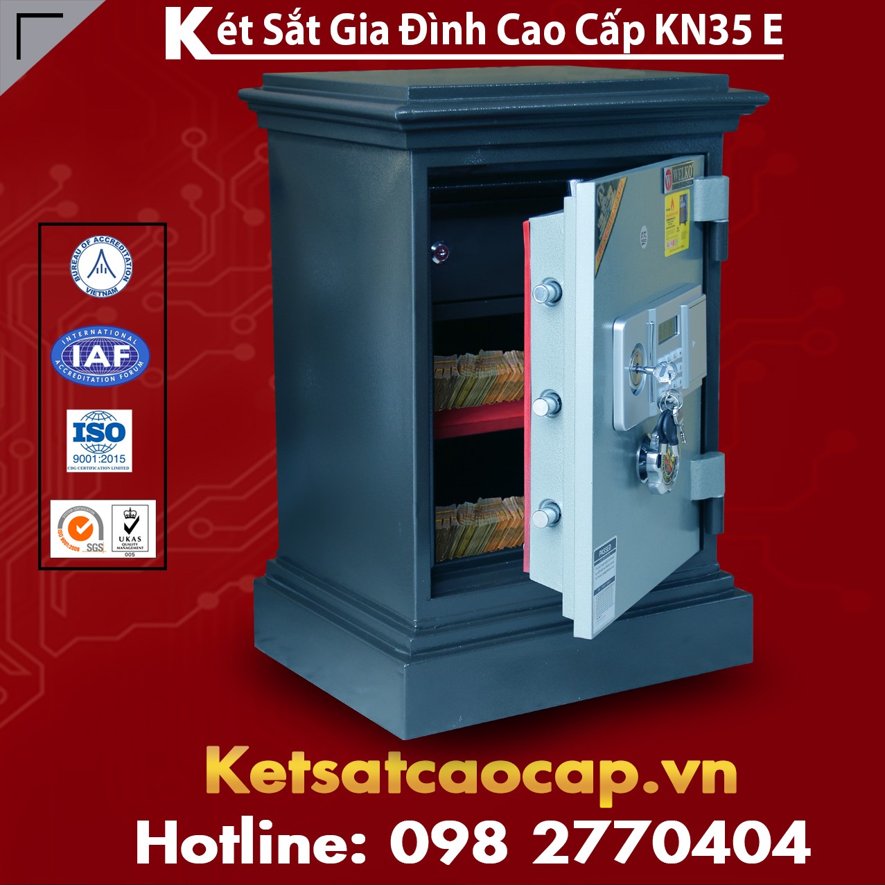 tu van chon mua ket sat dung Fireproof Safes