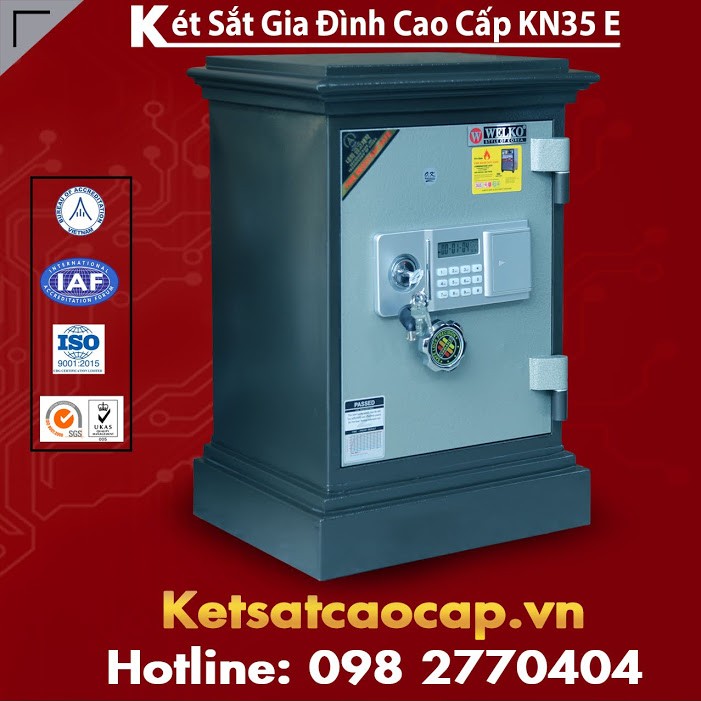 Két Bạc An Toàn KN35 Điện Tử WELKO Fireproof Safes CHÍNH HÃNG