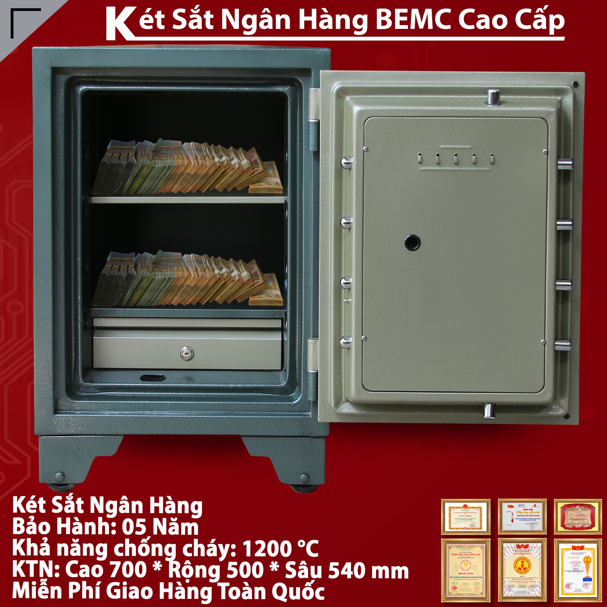 Két sắt ngân hàng
