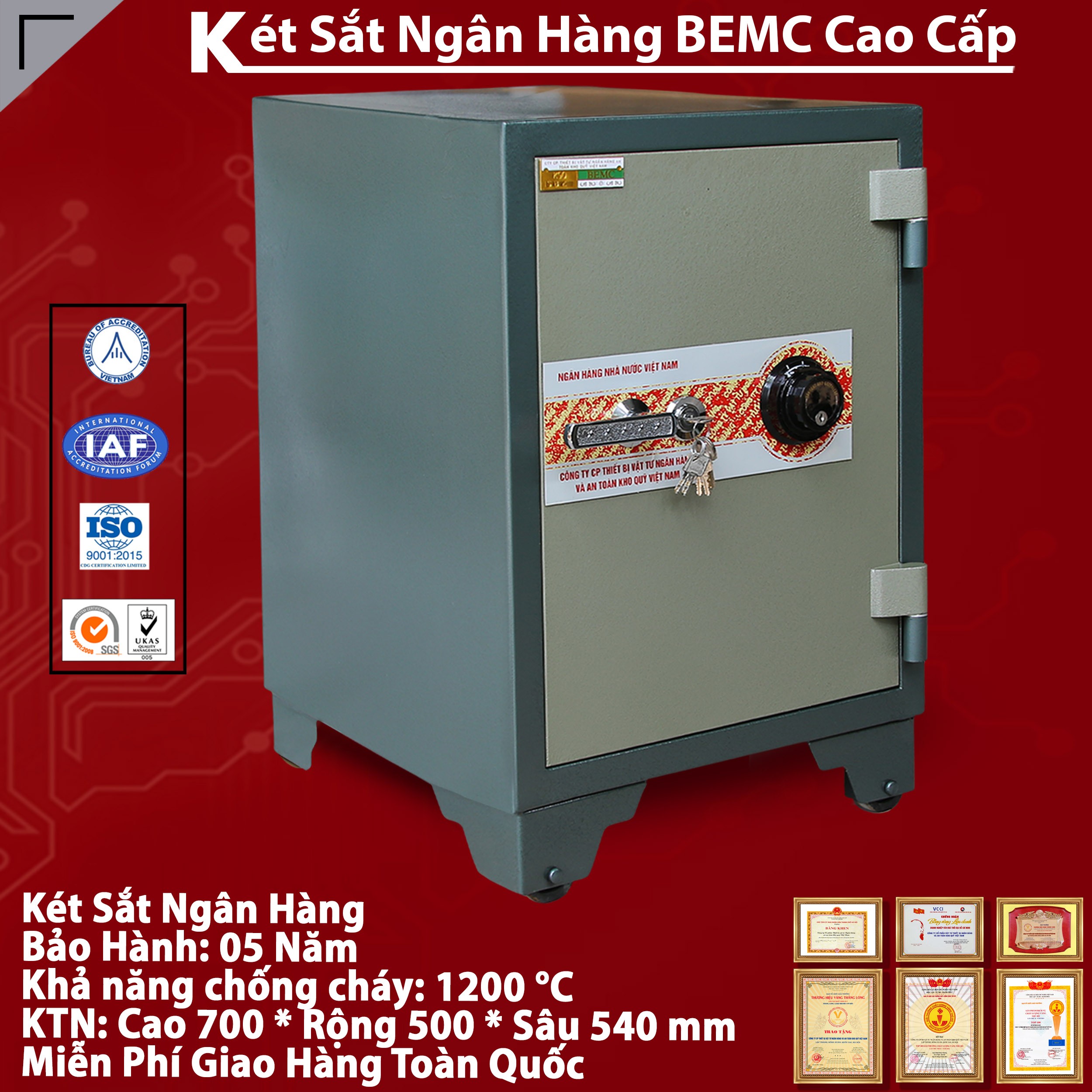 Két sắt ngân hàng