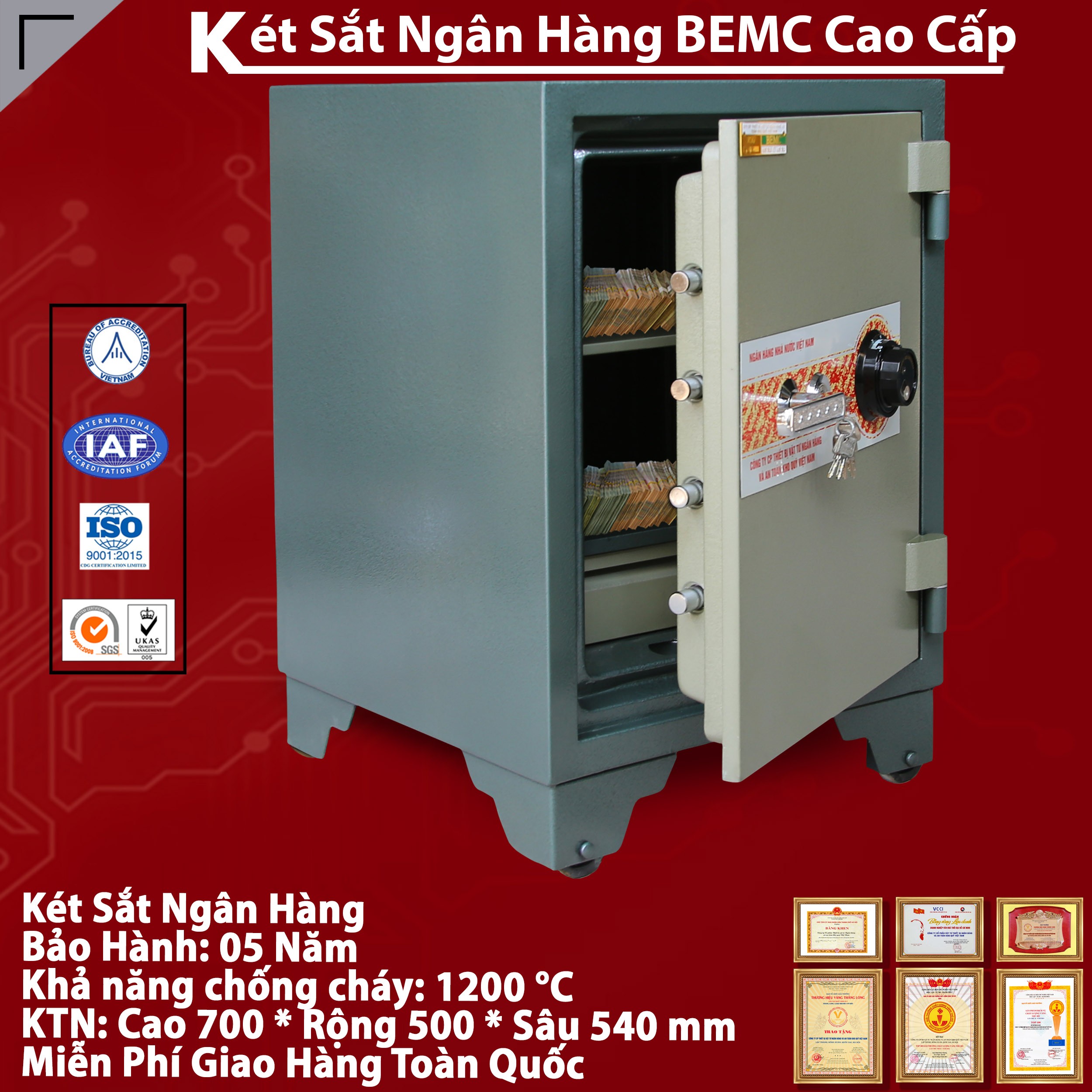 Két sắt ngân hàng