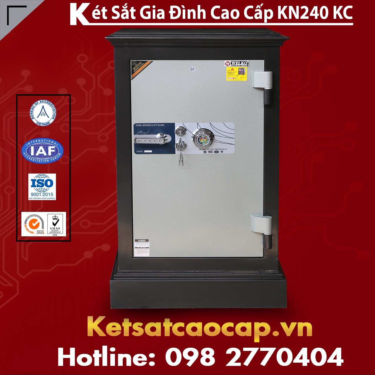tu van chon mua ket sat Fireproof Safes