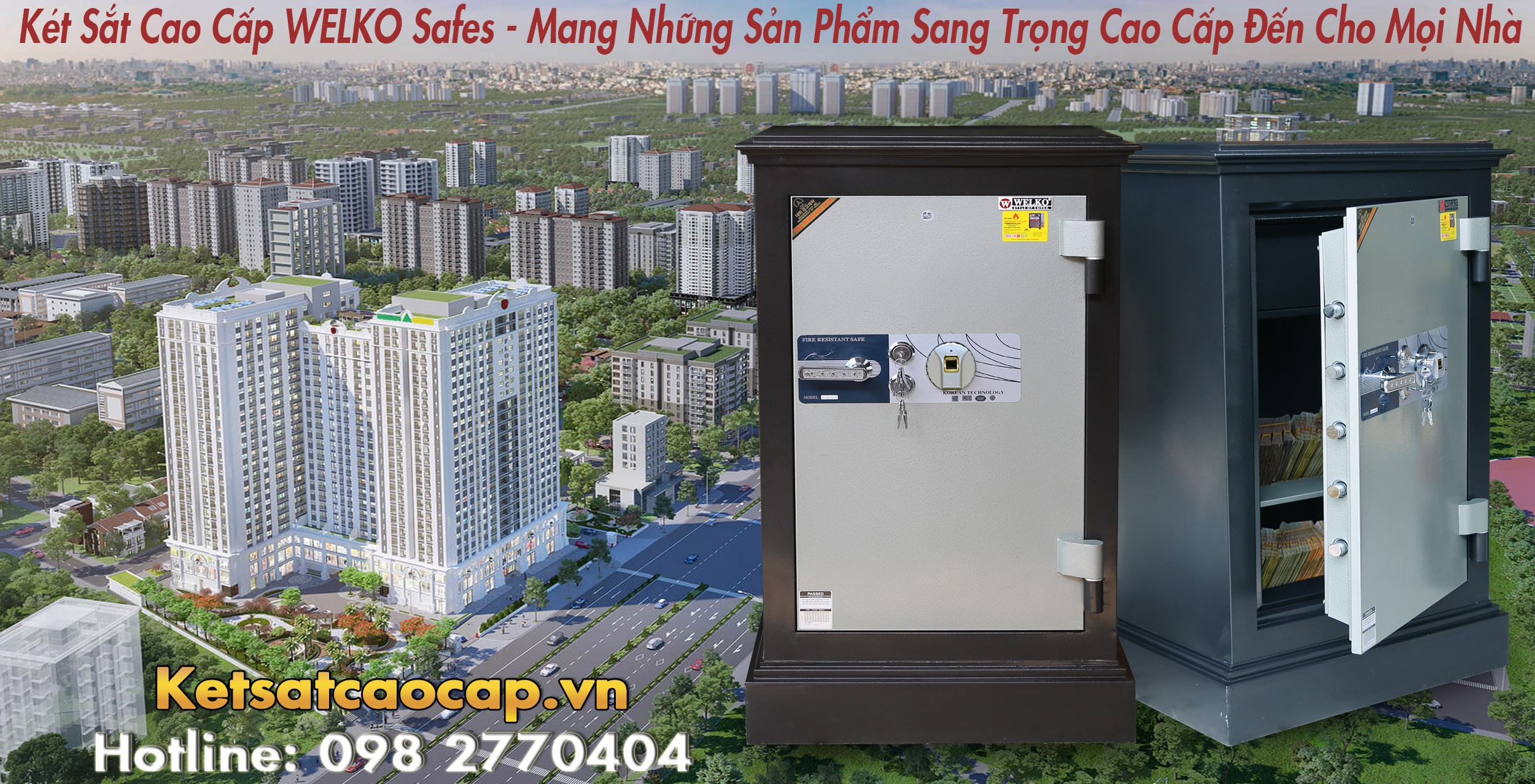 két sắt vân tay