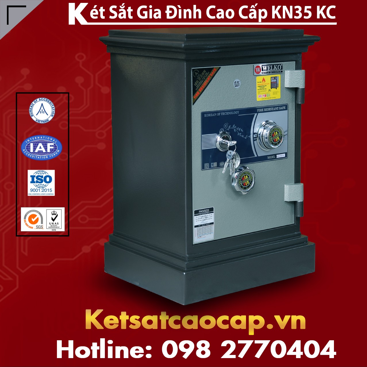 mua két sắt ở quận 2 - két sắt Fireproof Safes