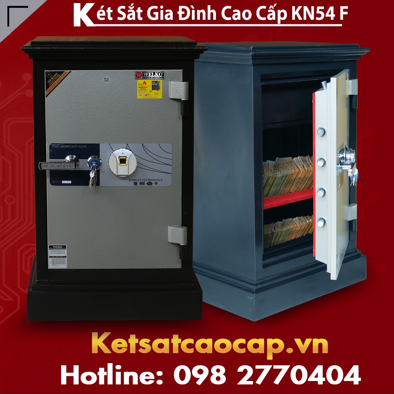 mua két sắt - két sắt Fireproof Safes