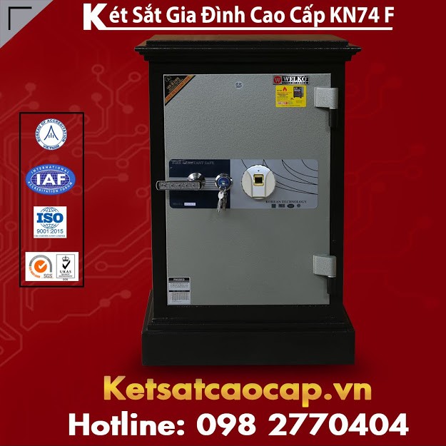 giá két sắt vân tay Hạ Long