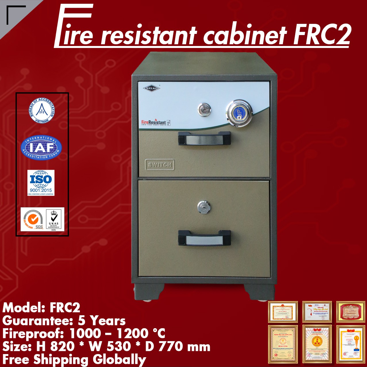 Buy fireproof filing cabinets