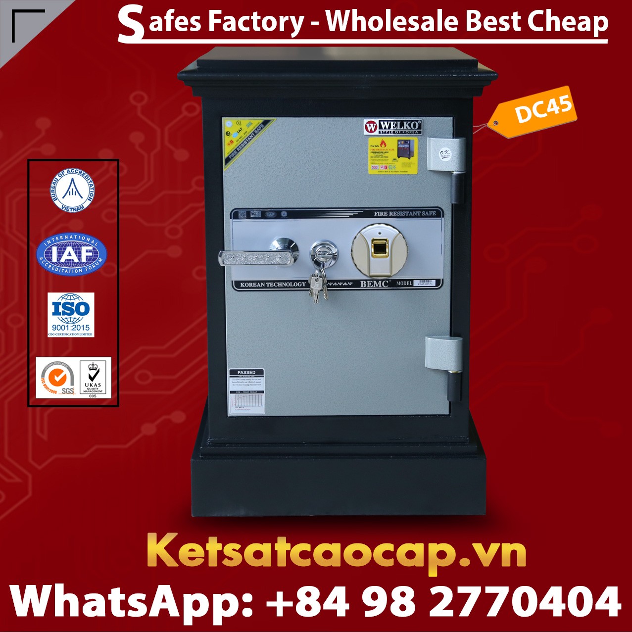 DC45 F Home Safe For Sale Free Shipping Worldwide