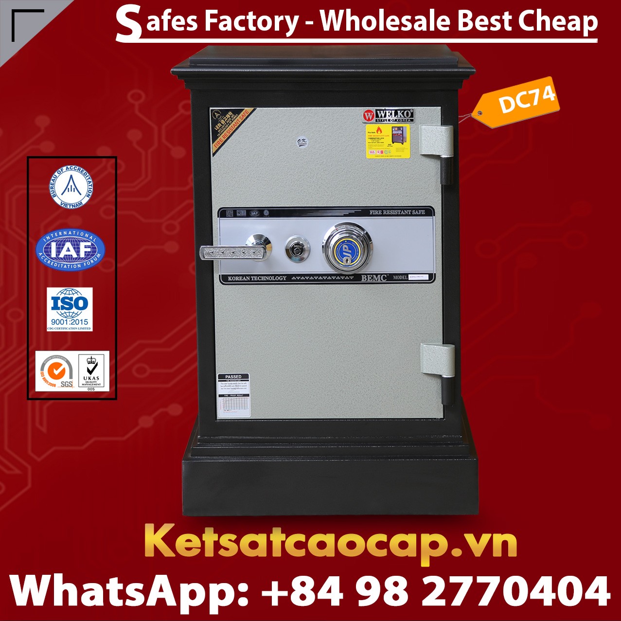 DC74 DK Smart Home Safes Best Quality Best Cheap