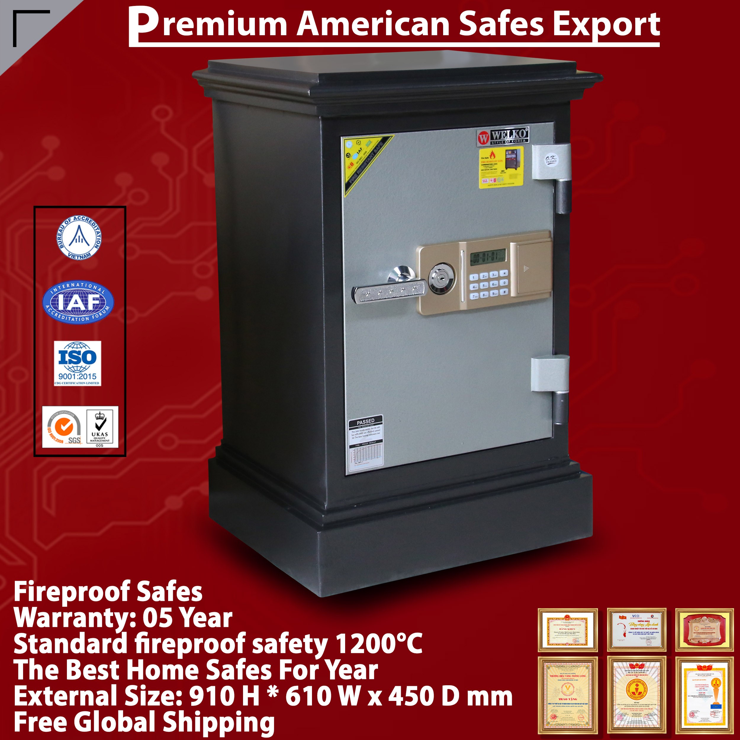 Home Security Safes for Cash & Jewellery