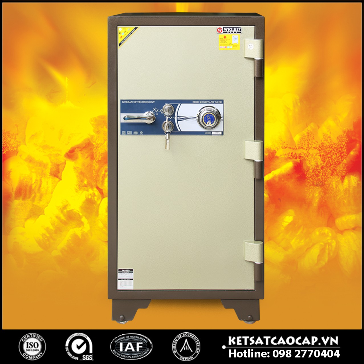 mua két sắt nhập khẩu welkosafe tốt cho công ty