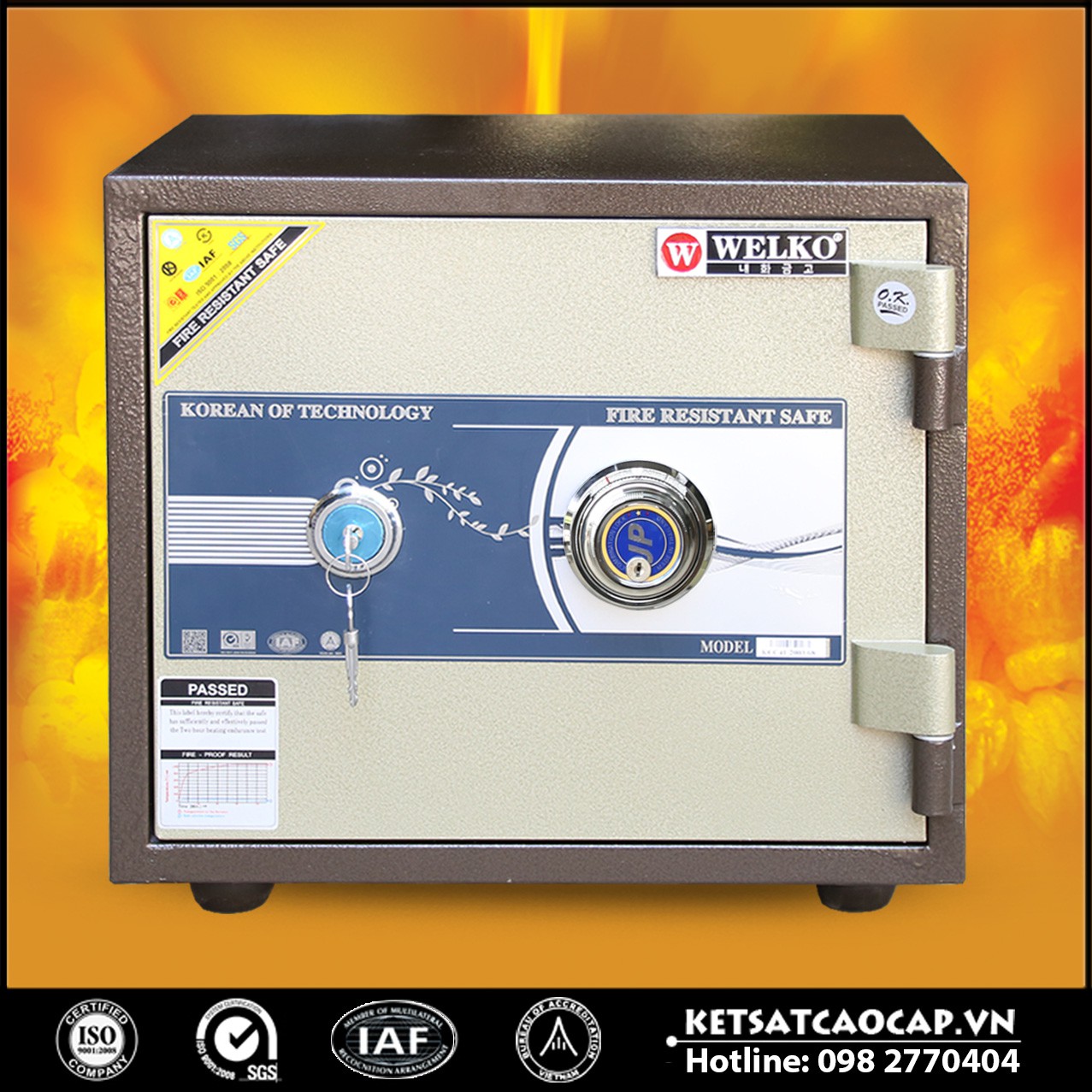 Két Sắt Nhập Khẩu LX400 DK Chính Hãng