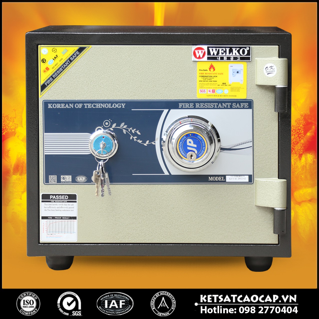 Két Sắt Chống Đập LX360-DK