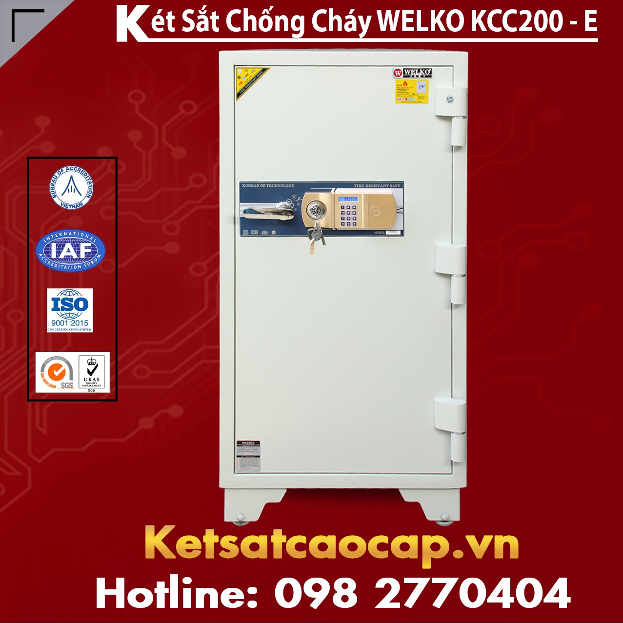 Nhà máy sản xuất Két Sắt Thần Tài độc quyền chống cháy