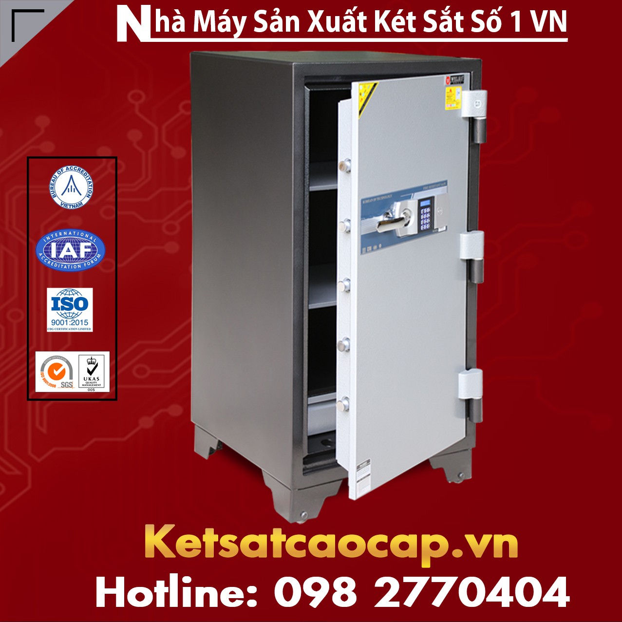 Két Sắt Vân Tay