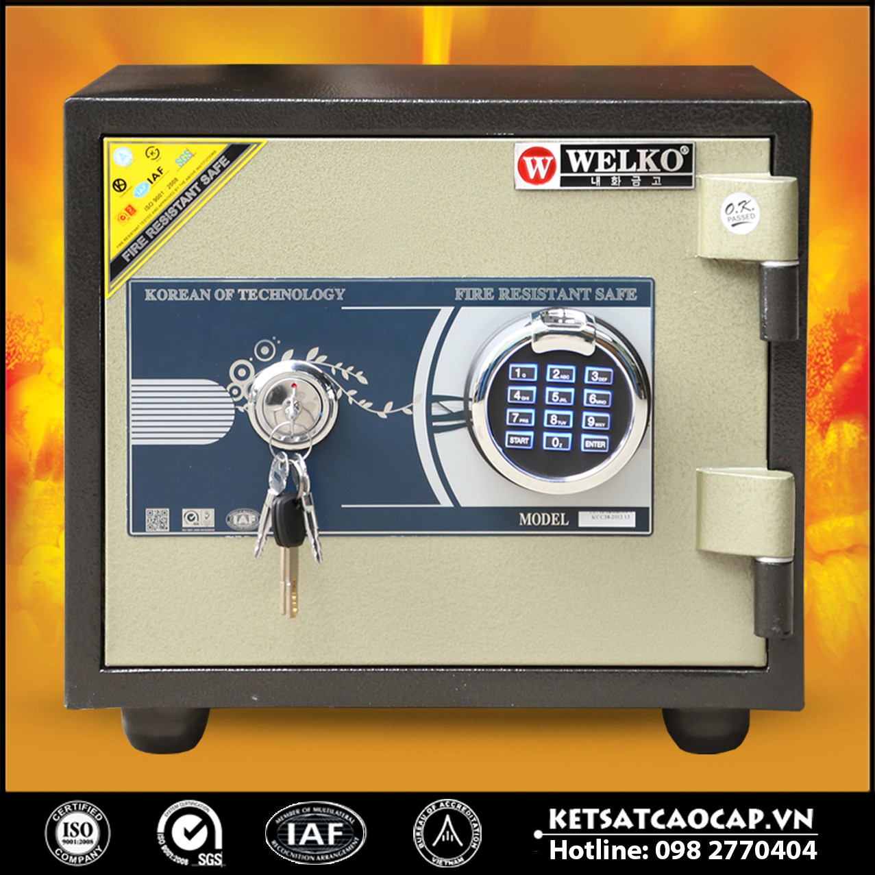 Két Sắt Chống Cháy LX360 - FE