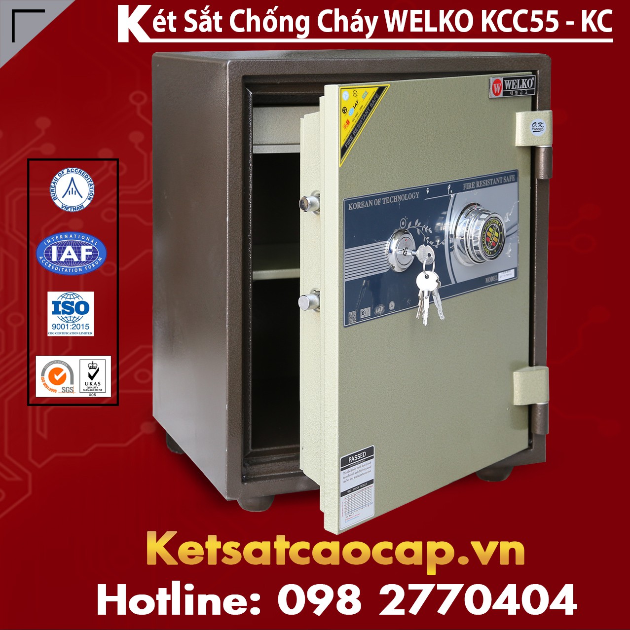 Két Sắt Mini Hàn Quốc giải pháp an toàn cho gia đình