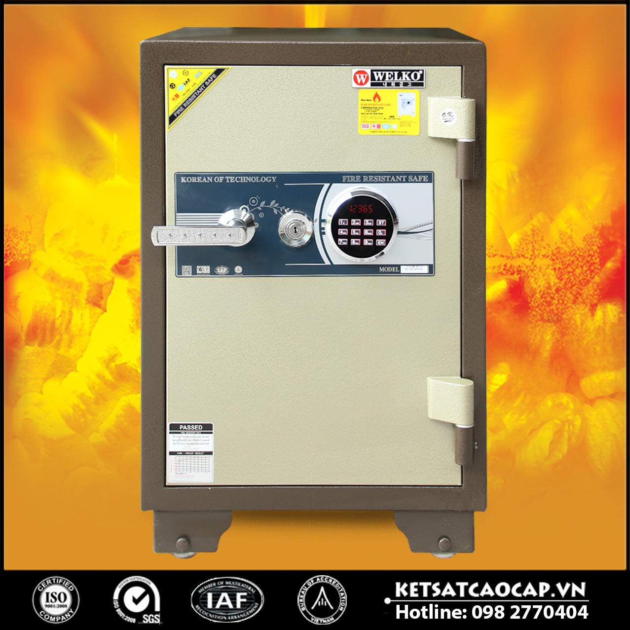 kinh nghiệm mua két sắt bình dương welkosafe tốt