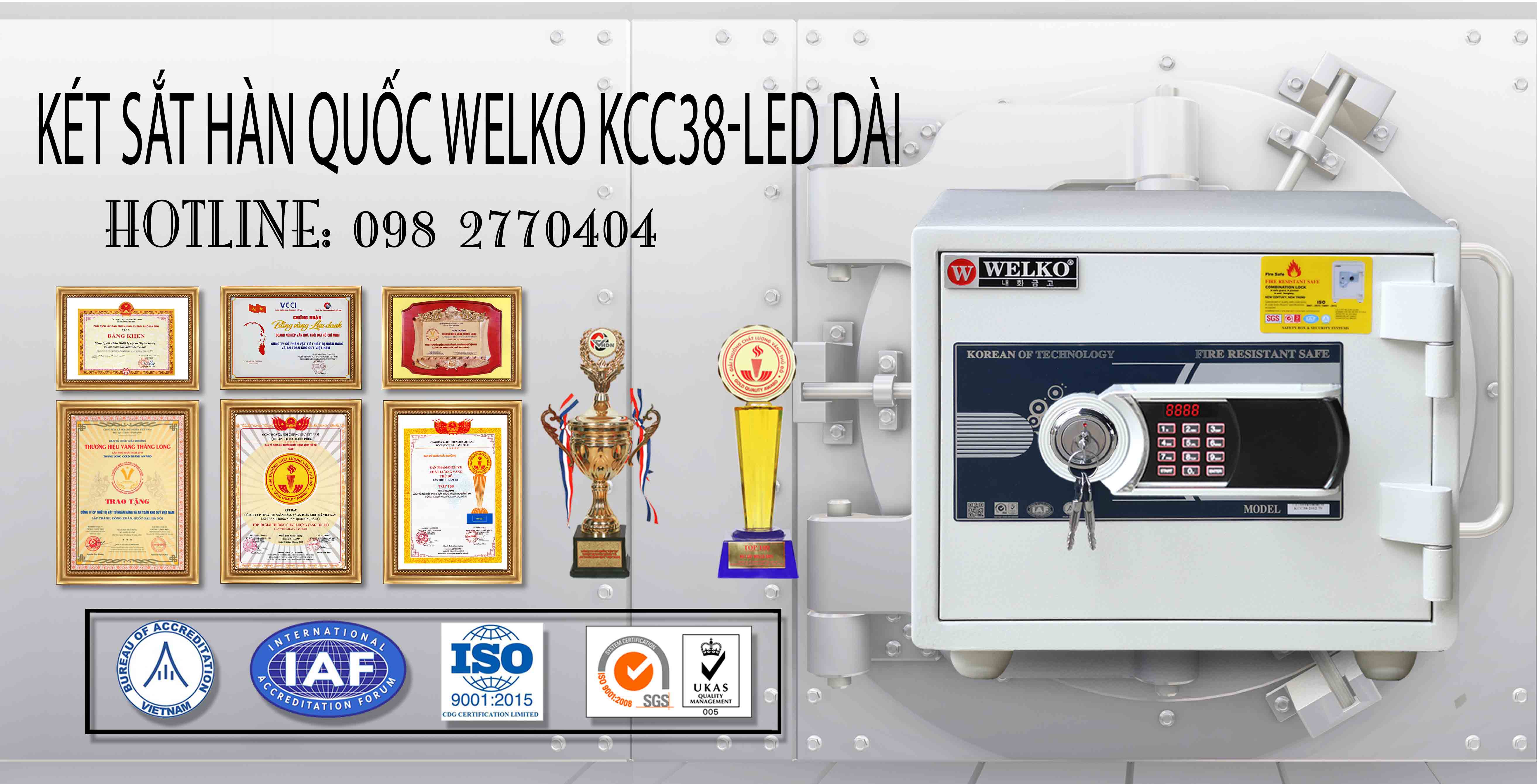Két Sắt Chống Cháy Welko Cao Cấp