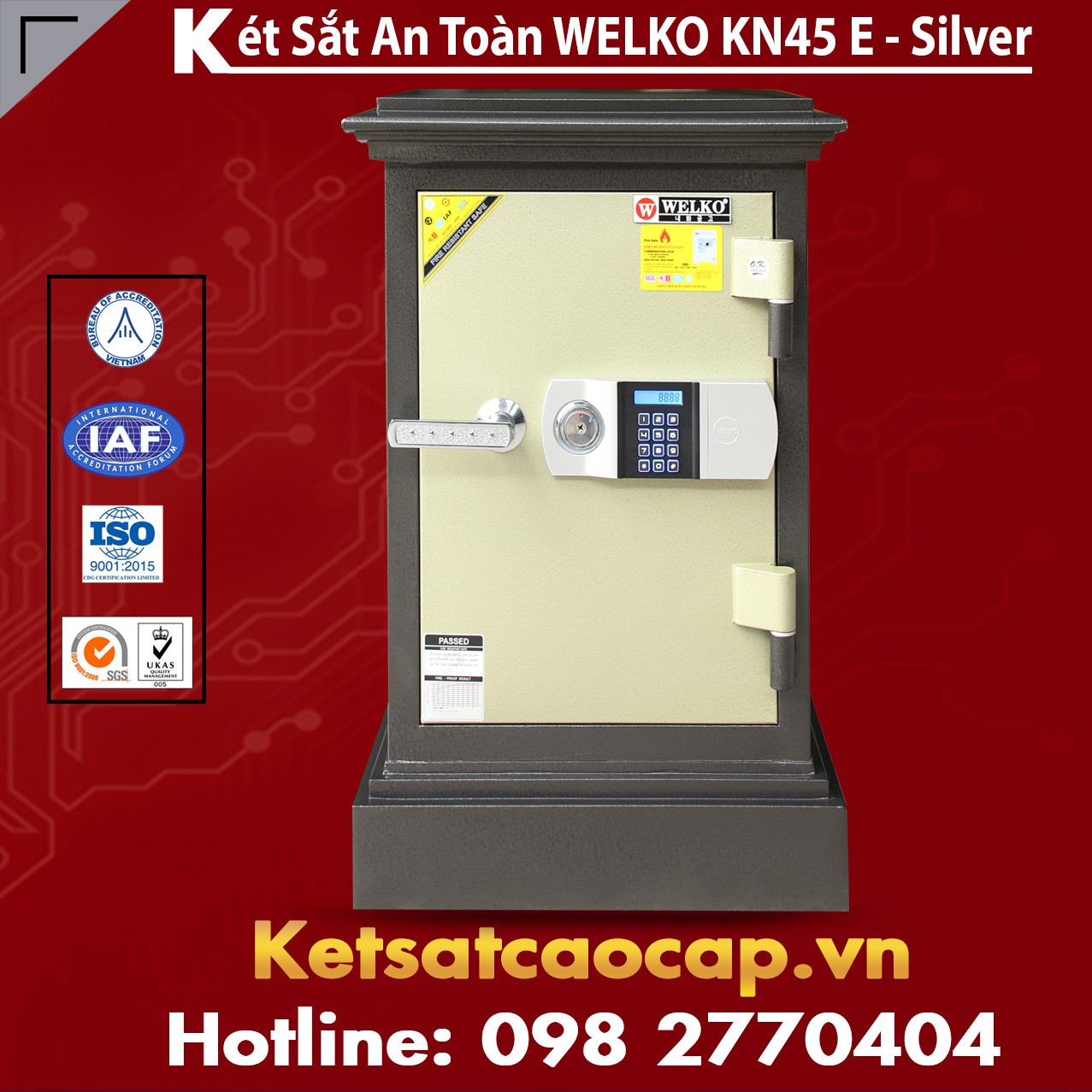 Két Sắt Liên Doanh Hàn Quốc