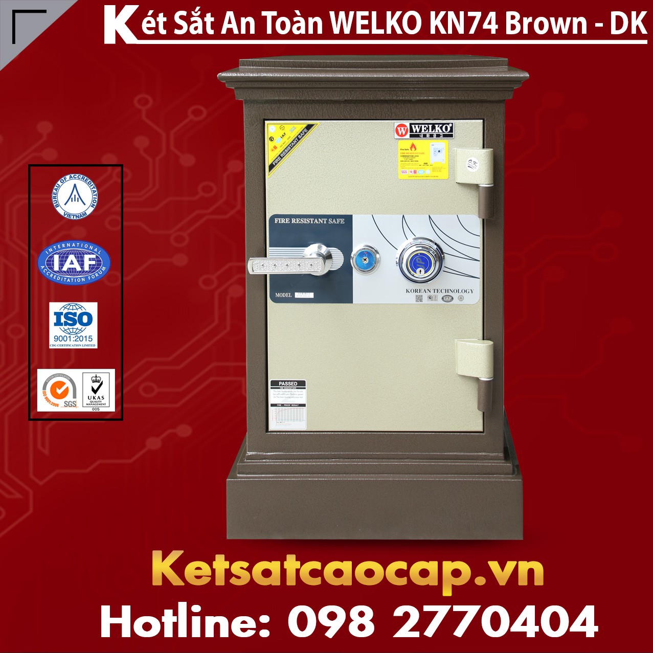 Két Sắt Nhập Khẩu Mỹ
