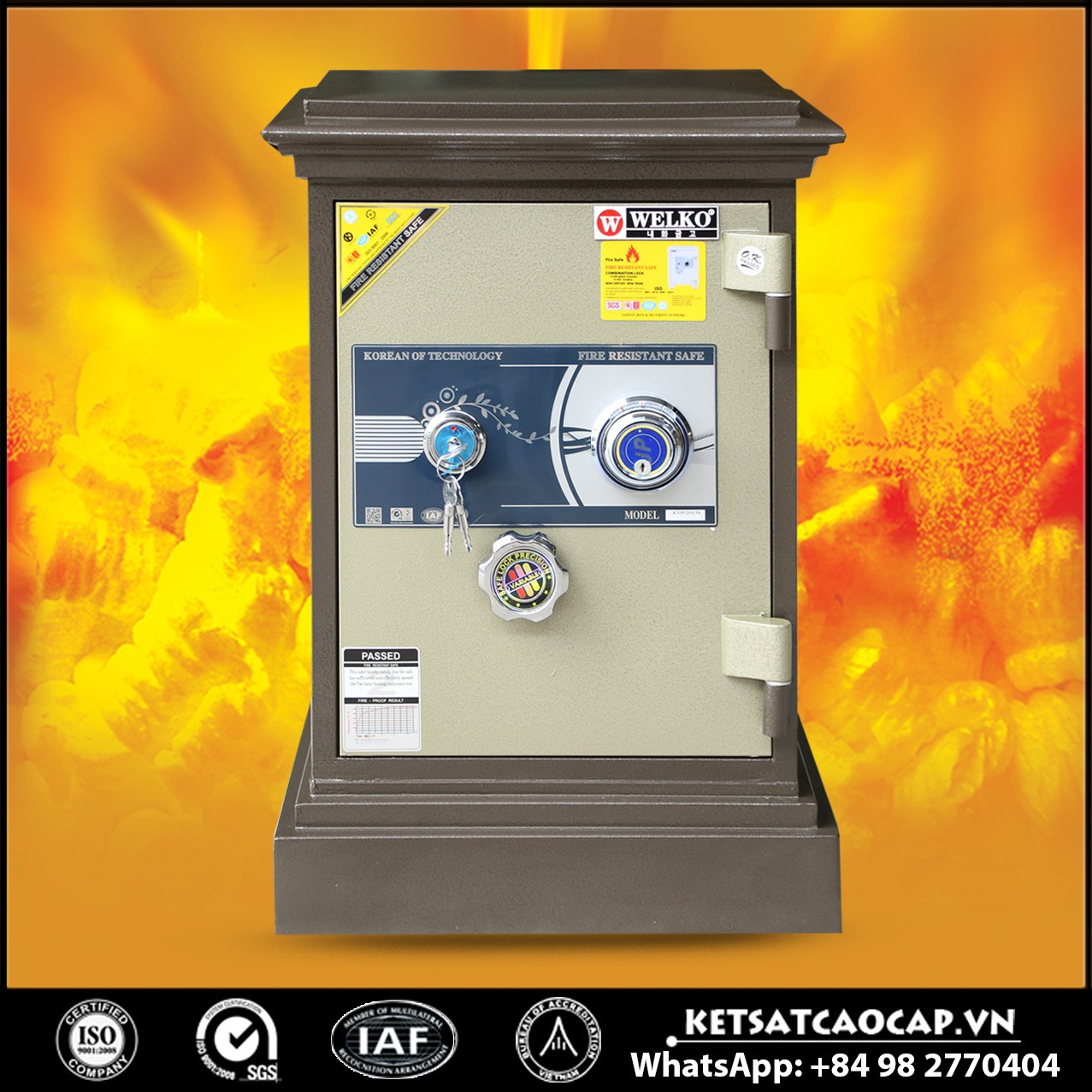 Két Sắt Quận 1  X630 - DK Brown