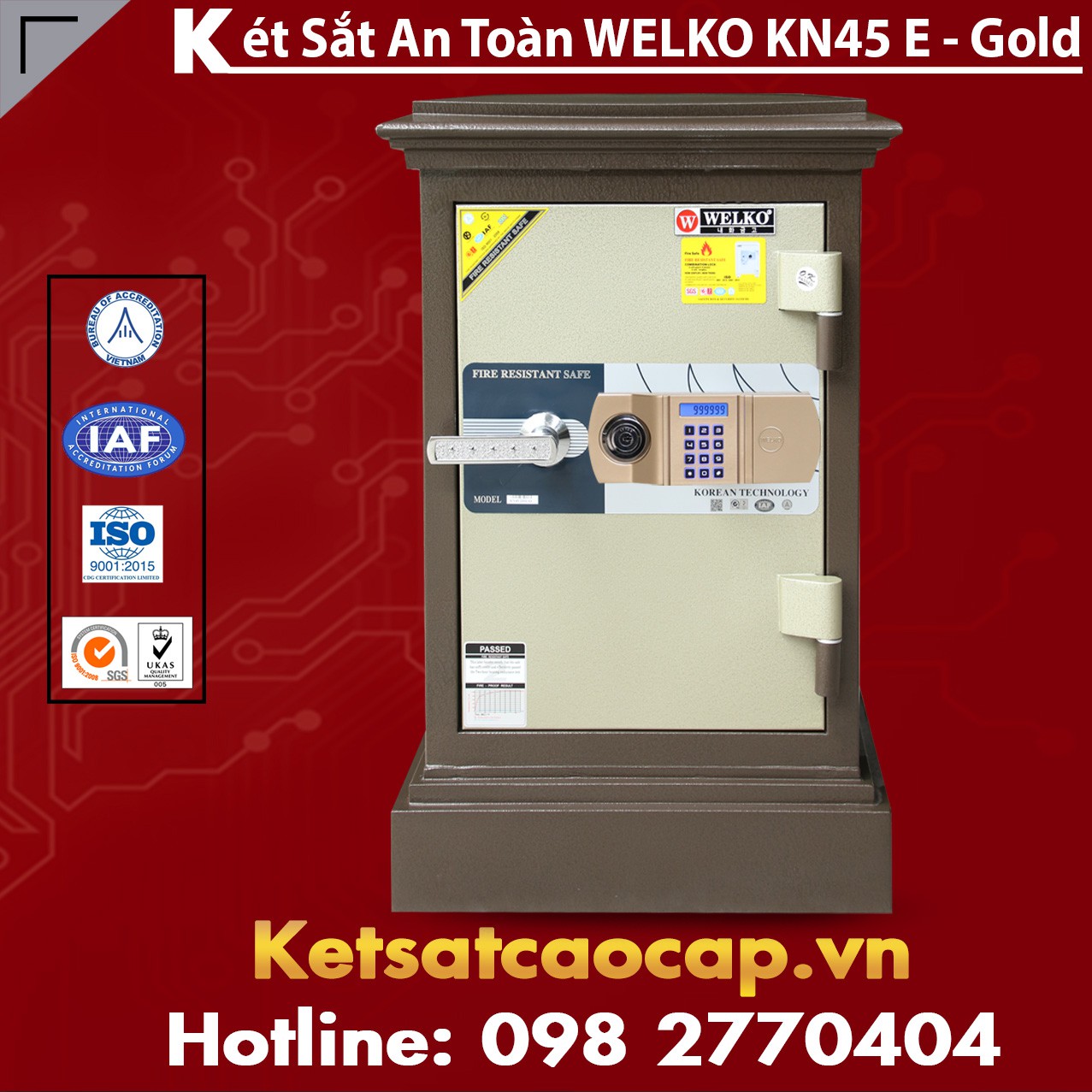 Mua Bán Két Sắt Công Ty Văn Phòng WELKO