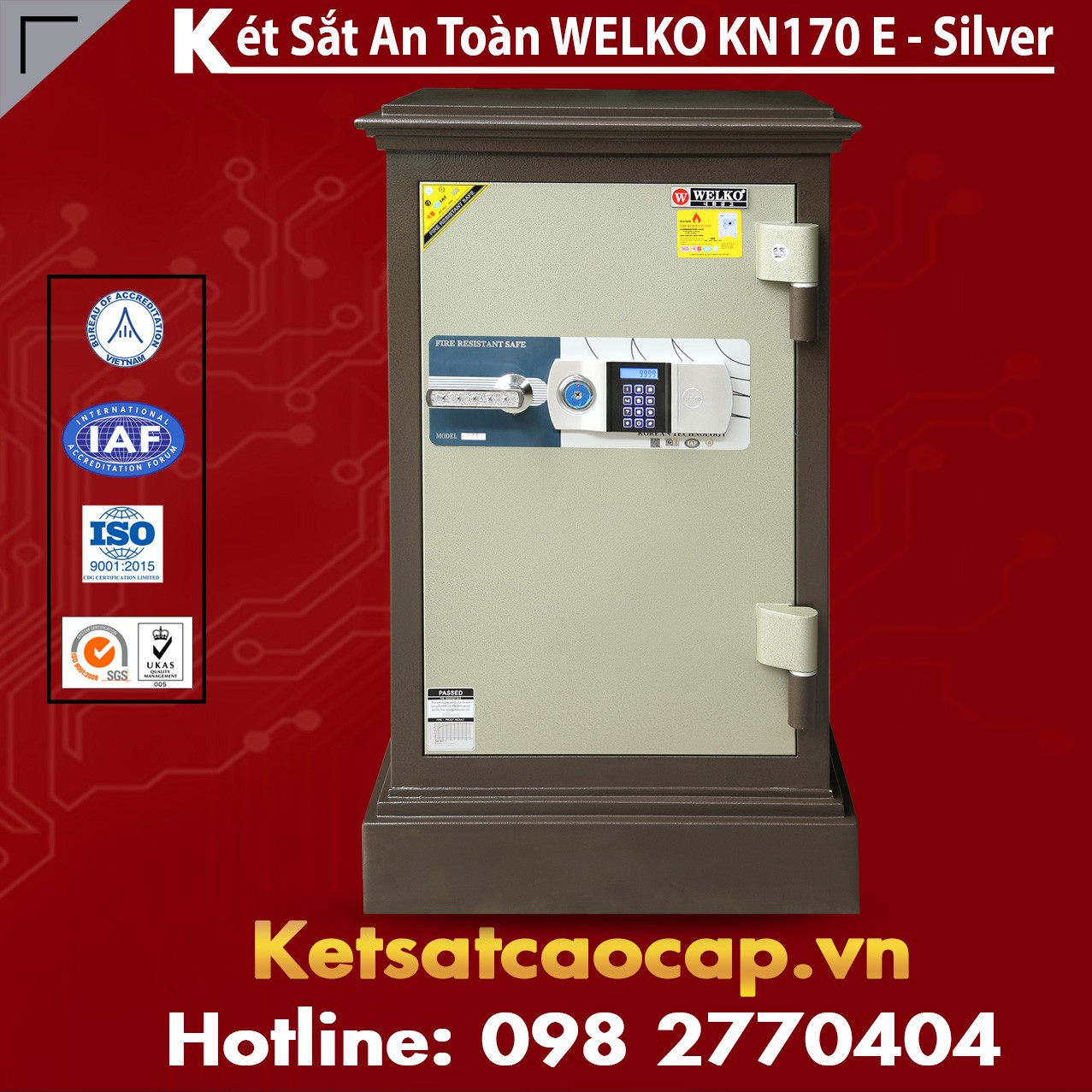 Nguồn Hàng Két Sắt Cao Cấp WELKO