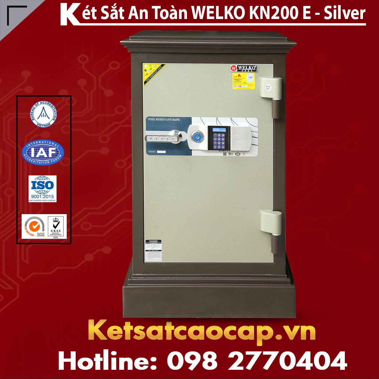 Sản Xuất Két Sắt Cao Cấp WELKO