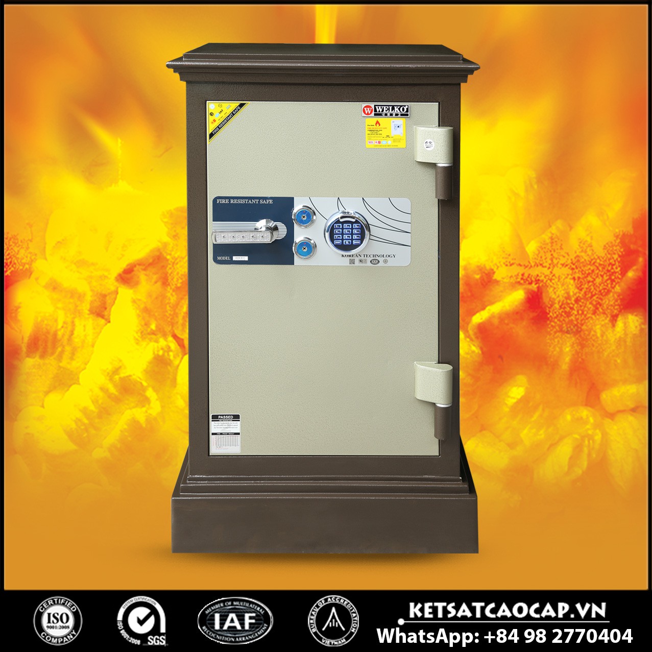 Két Bạc Hàn Quốc X1100 - FE Brown