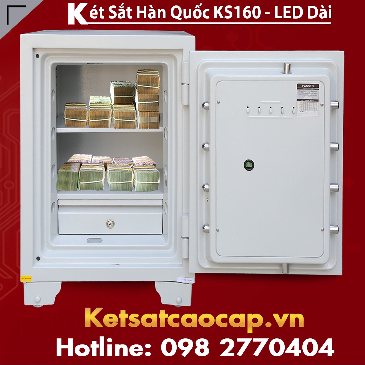 Két Sắt Hàn Quốc Nhập Khẩu Chính Hãng