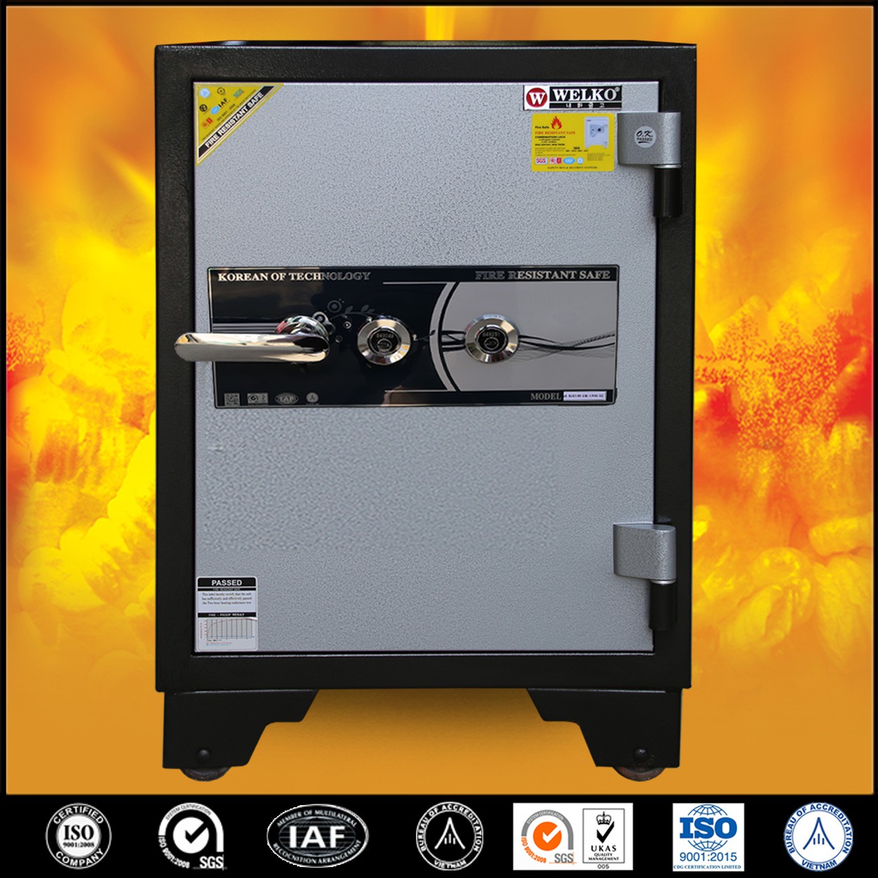 Két Sắt Bảo Mật S650 - KEY