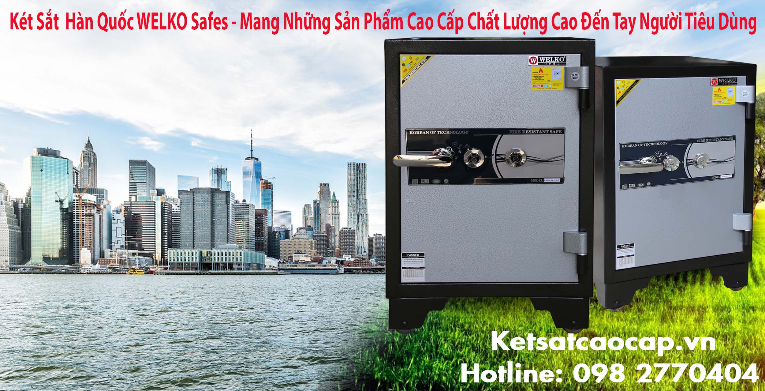 Két Sắt Bảo Mật Khóa Cơ