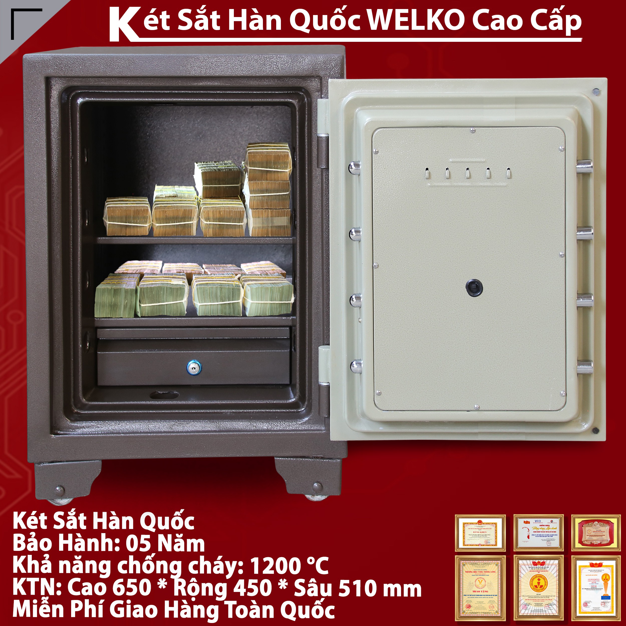 Nhà Máy Sản Xuất Két Sắt Siêu Cường