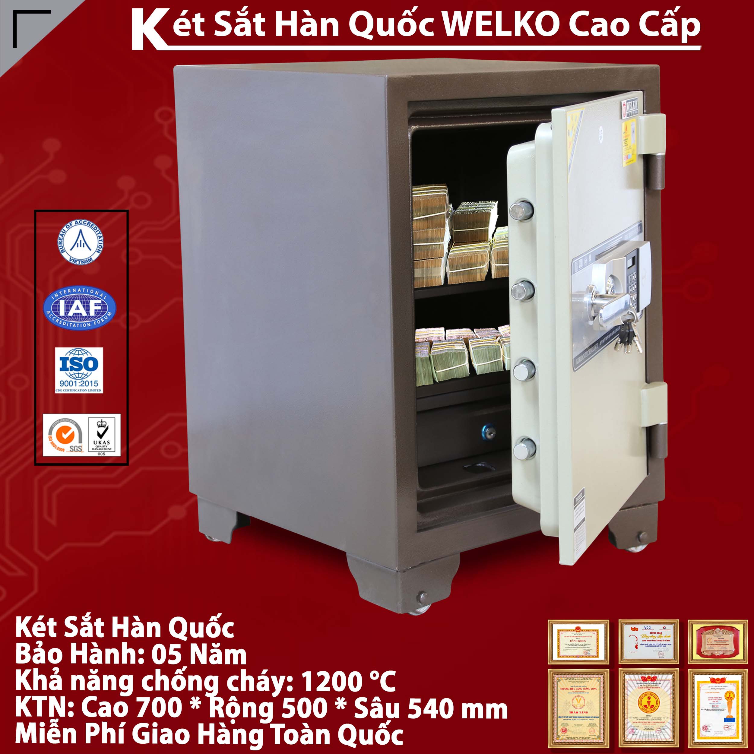 Mua Két Sắt Siêu Cường Giá Tốt