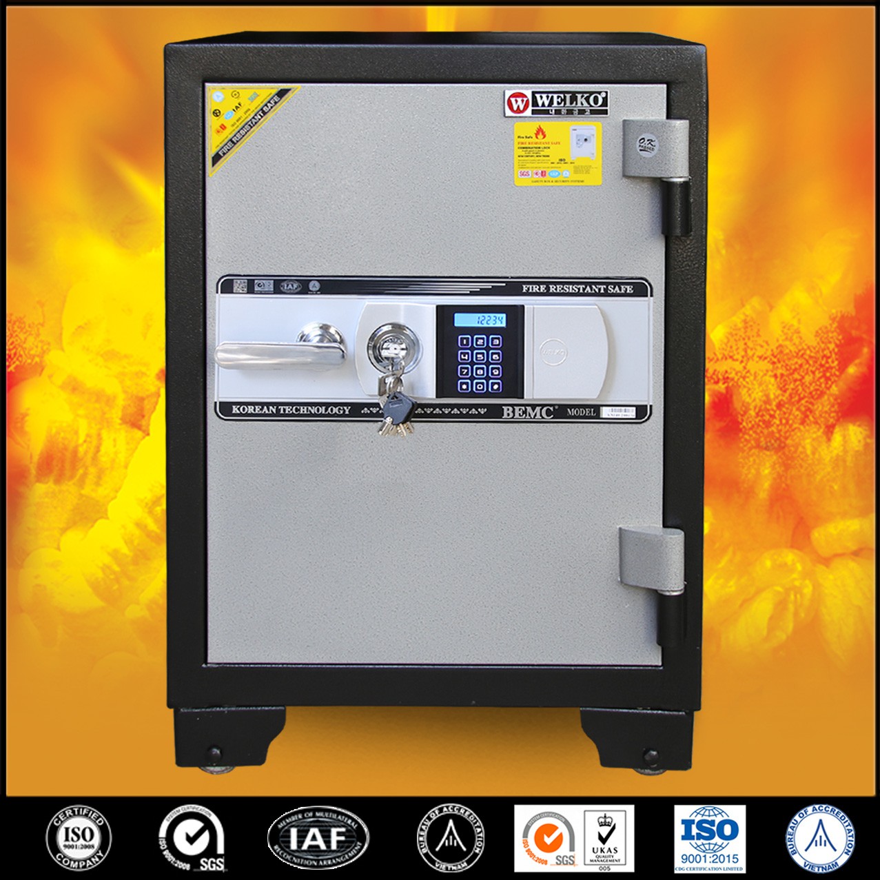 Két Sắt Siêu Cường S530 - E Silver
