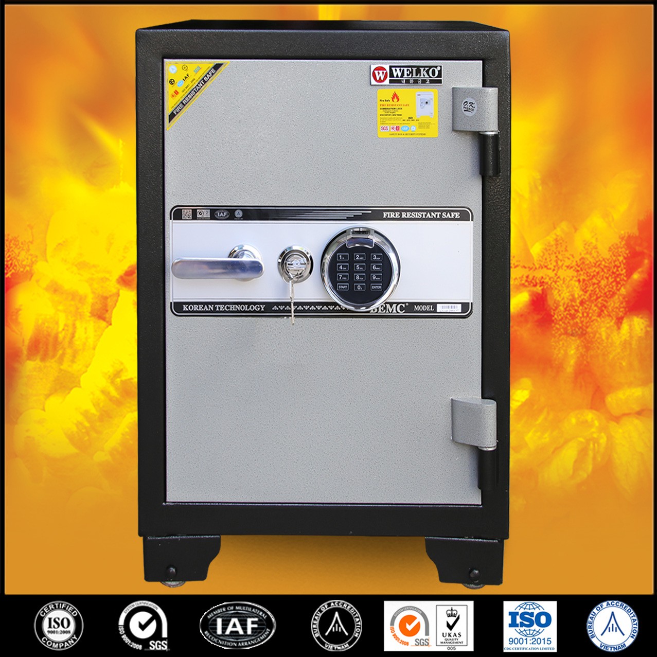 Két Sắt Vân Tay S650 - FE