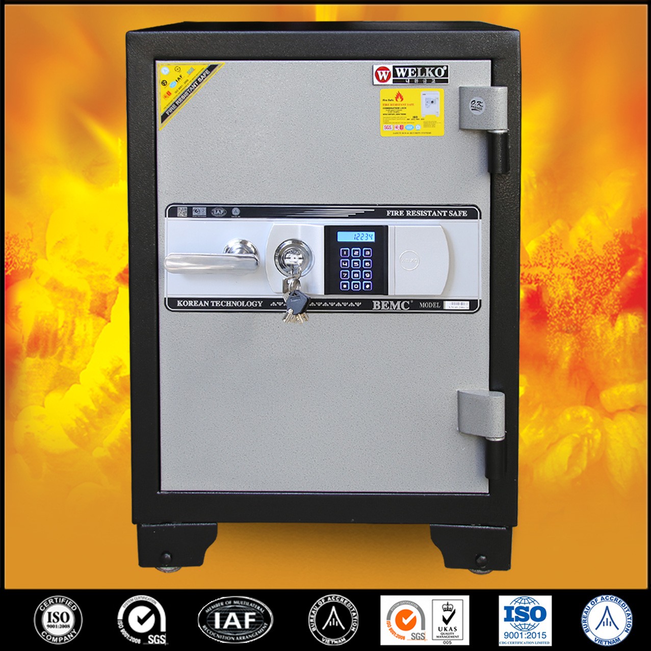 Két Sắt Siêu Cường S700 - E Silver