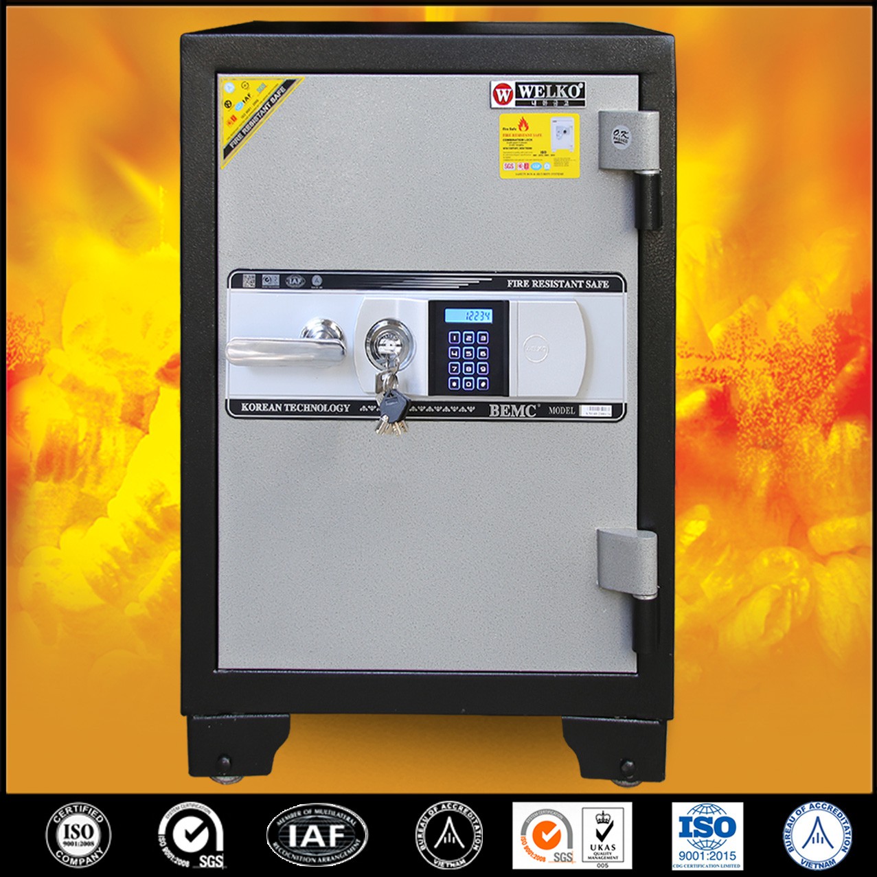 Két Sắt Siêu Cường S780 - E Silver