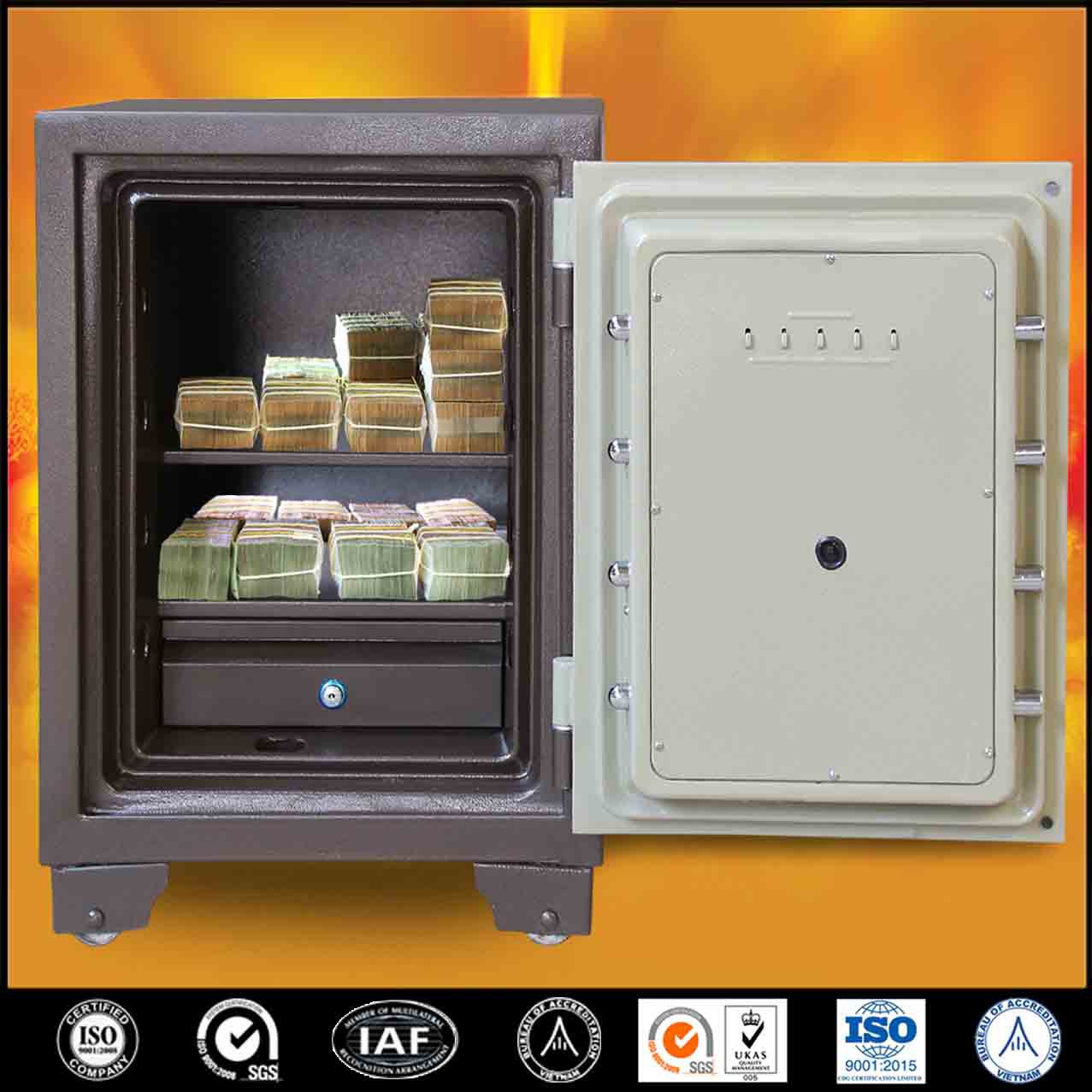 Két Sắt Văn Phòng Chống Cháy Giá Rẻ
