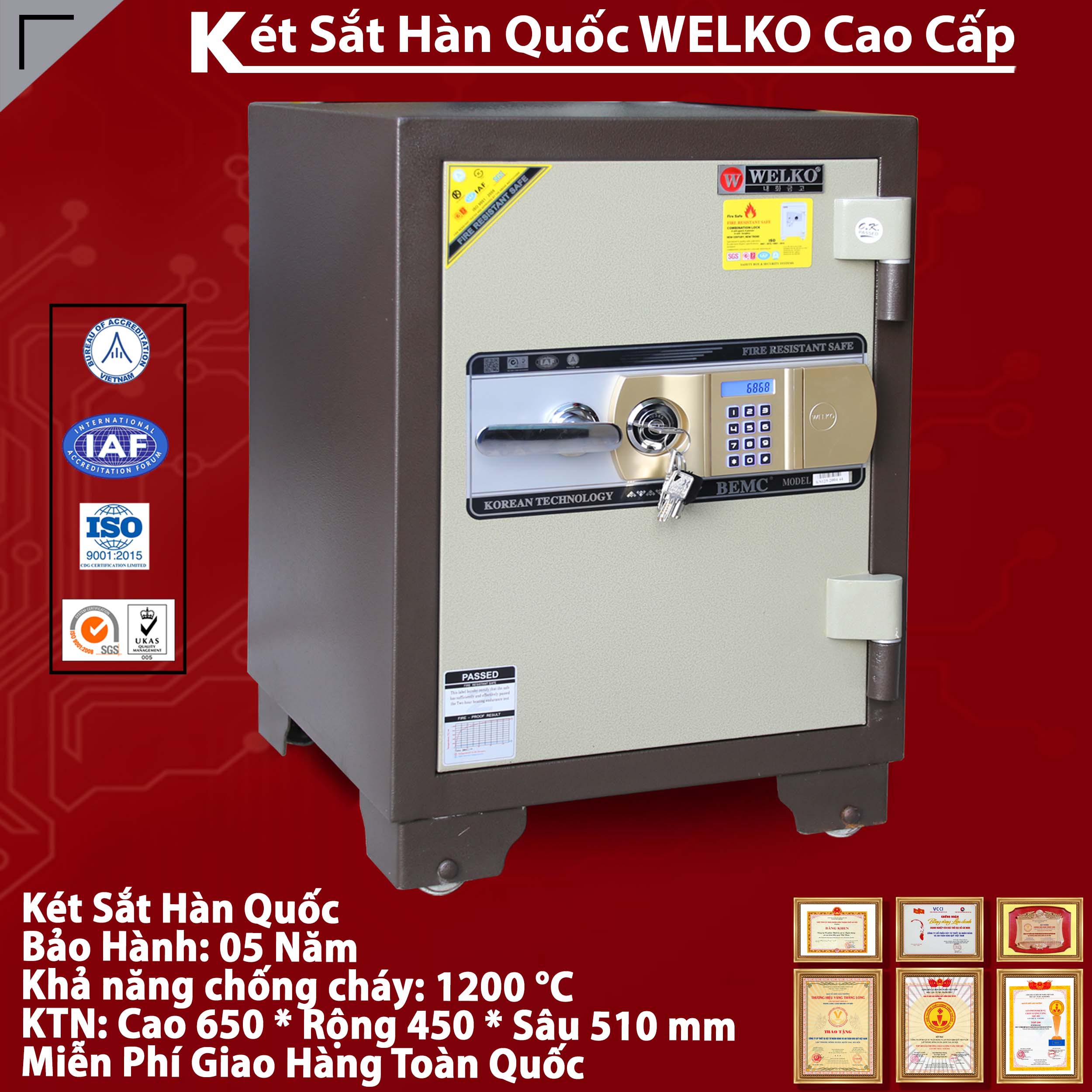 Két Sắt Văn Phòng Siêu Khuyến Mại Lớn