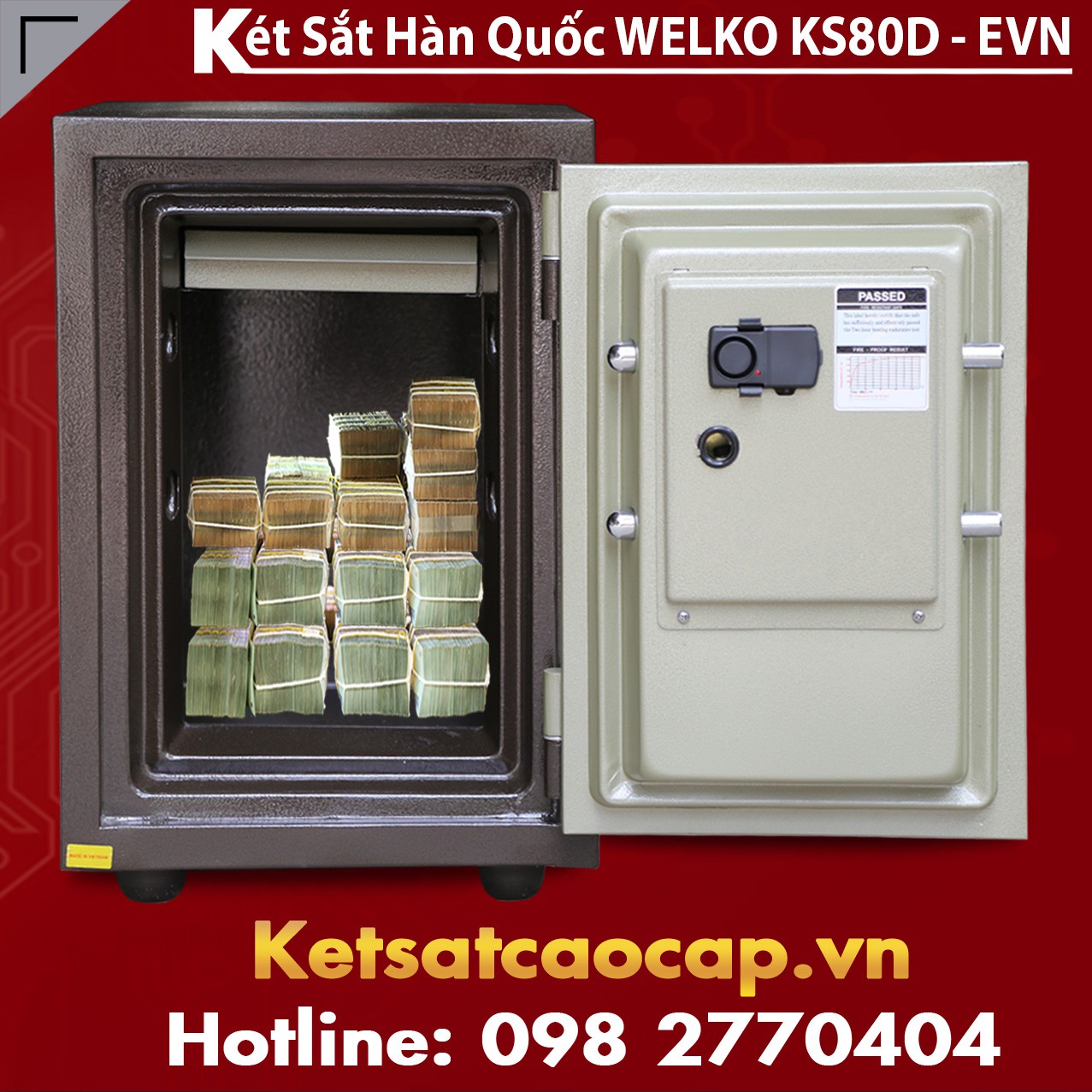 Két Sắt Siêu Cường Chống Cháy